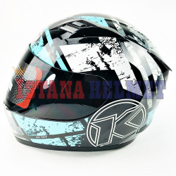 KYT R-10 # BK/AQUA BL (M)
