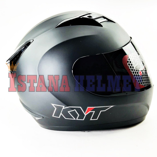 KYT R-10 BLACK MATT (M)