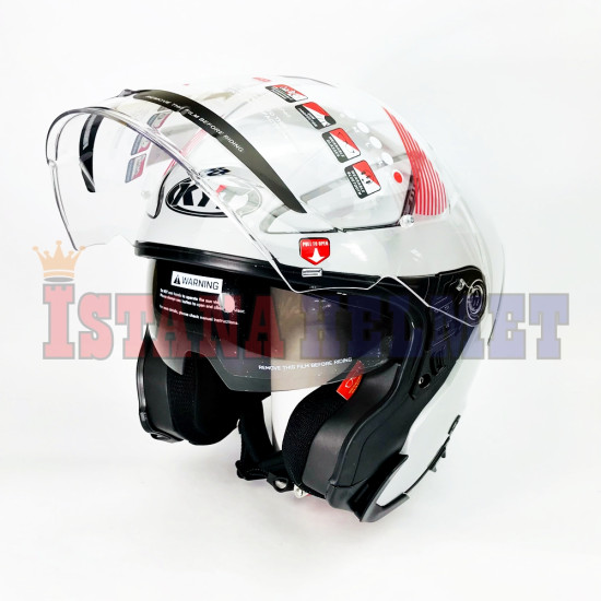 KYT SKYZER ASPHALT GREY (XXL)
