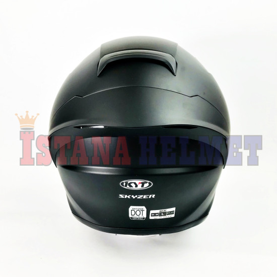 KYT SKYZER MATT BLACK (L)