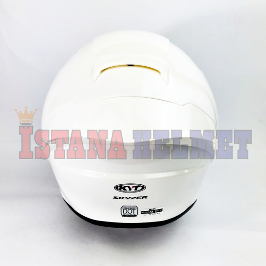 KYT SKYZER WHITE PEARL (XL)
