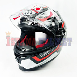 KYT STRIKER #01 BK/RD (XL)