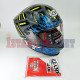 KYT STRIKER # FLAMING GREY/BL (L)