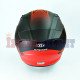 KYT STRIKER REP # AF37 MATT BK/RD (M)