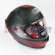 KYT STRIKER REP # AF37 MATT BK/RD (M)