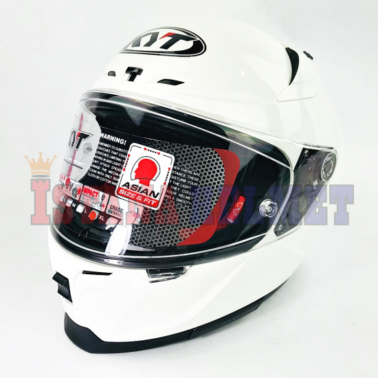 KYT STRIKER WHITE (M)