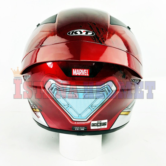 KYT TT-COURSE FP MARVEL IRON MAN (XL) KYT TT-COURSE FP MARVEL IRON MAN (XL)