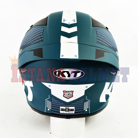 KYT TT-COURSE # FUSELAGE YELLOW MT (M)