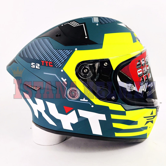 KYT TT-COURSE # FUSELAGE YELLOW MT (M)