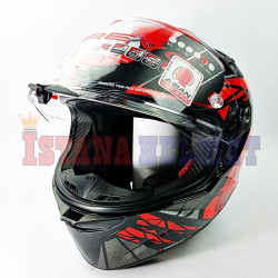 KYT TT-REVO # COMBUSTION RED/E06 (XL) KYT TT-REVO # COMBUSTION RED/E06 (XL)