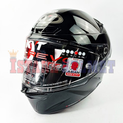 KYT TT-REVO PLAIN BLACK/E06 (XL) KYT TT-REVO PLAIN BLACK/E06 (XL)