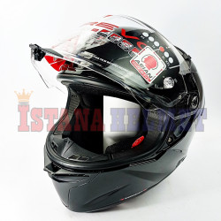 KYT TT-REVO PLAIN BLACK/E06 (XL) KYT TT-REVO PLAIN BLACK/E06 (XL)