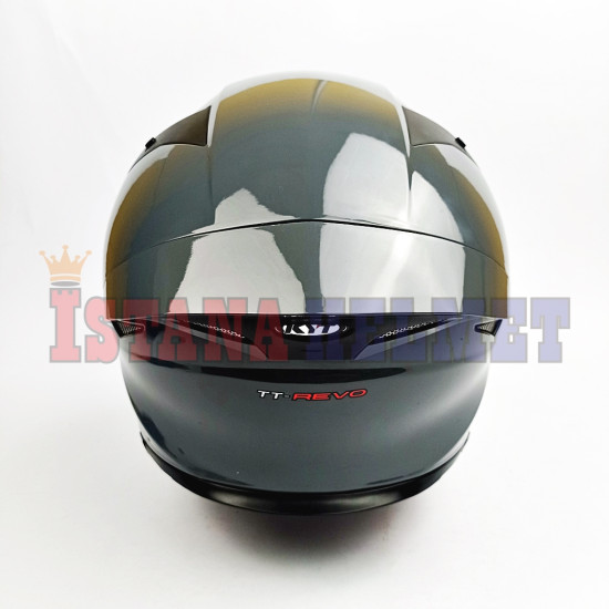KYT TT-REVO PLAIN GORILLA GREY (XL)