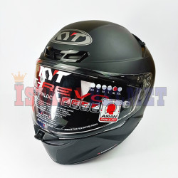 KYT TT-REVO PLAIN MATT BLACK/E06 (XL)
