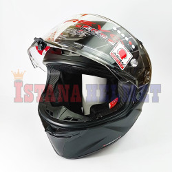 KYT TT-REVO PLAIN MATT BLACK/E06 (XL)