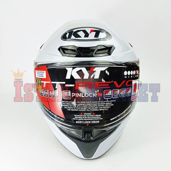 KYT TT-REVO PLAIN STELLAR DIAMOND/E06 (XL)