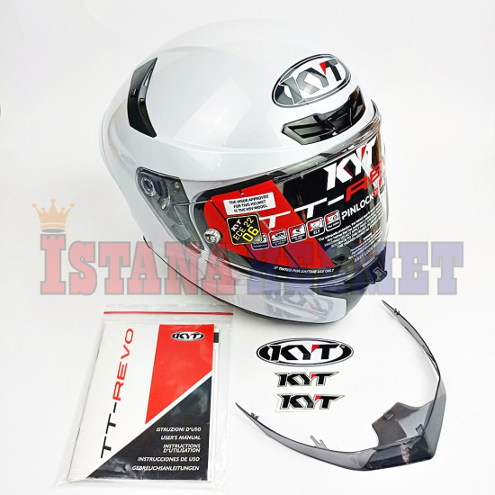 KYT TT-REVO PLAIN STELLAR DIAMOND/E06 (XL)