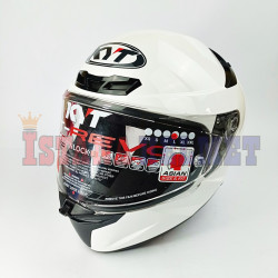 KYT TT-REVO PLAIN WHITE/E06 (L)