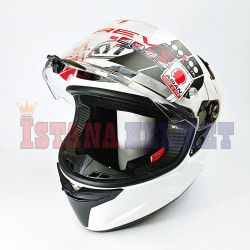 KYT TT-REVO PLAIN WHITE/E06 (L)