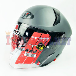 KYT TTR JET ICE MATT GORILLA GREY (L)