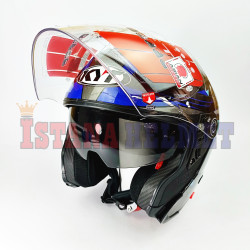 KYT TTR JET # LED BK/BL (L)