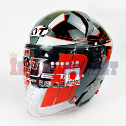 KYT TTR JET # LED BK/GREY (L)