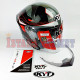 KYT TTR JET # LED BK/GREY (L)
