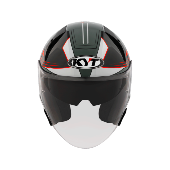 KYT TTR JET # LED BK/GREY (L)