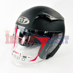 KYT VENOM OPEN JUNIOR BLACK MATT (M) KYT VENOM OPEN JUNIOR BLACK MATT (M)