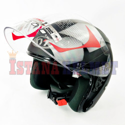 KYT VENOM OPEN JUNIOR BLACK MATT (L) KYT VENOM OPEN JUNIOR BLACK MATT (L)