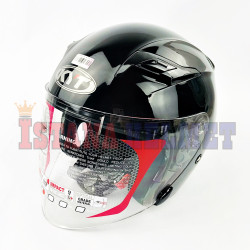KYT VENOM OPEN JUNIOR BLACK (L) KYT VENOM OPEN JUNIOR BLACK (L)
