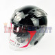 KYT VENOM OPEN JUNIOR BLACK (M)