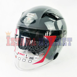 KYT VENOM OPEN JUNIOR GORILLA GREY (L) KYT VENOM OPEN JUNIOR GORILLA GREY (L)