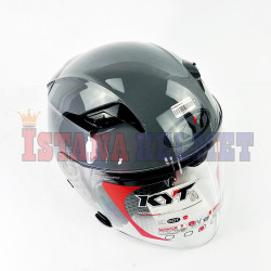 KYT VENOM OPEN JUNIOR GORILLA GREY (L) KYT VENOM OPEN JUNIOR GORILLA GREY (L)