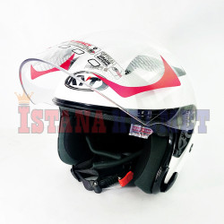 KYT VENOM OPEN JUNIOR WHITE (M) KYT VENOM OPEN JUNIOR WHITE (M)