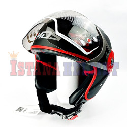 MDS MEICA BLACK DF/F. RED (XL)