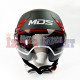 MDS MEICA BLACK DF/F. RED (XL)