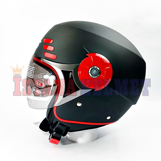 MDS MEICA BLACK DF/F. RED (XL)