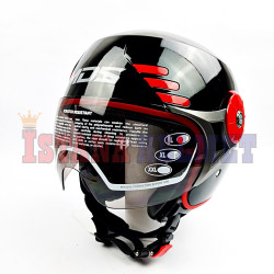 MDS MEICA BLACK/F. RED (L)