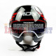 MDS MEICA BLACK/F. RED (L)