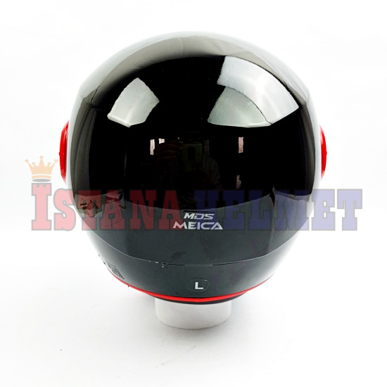 MDS MEICA BLACK/F. RED (L)