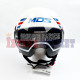 MDS MEICA WHITE/F. RED (M)