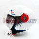 MDS MEICA WHITE/F. RED (M)
