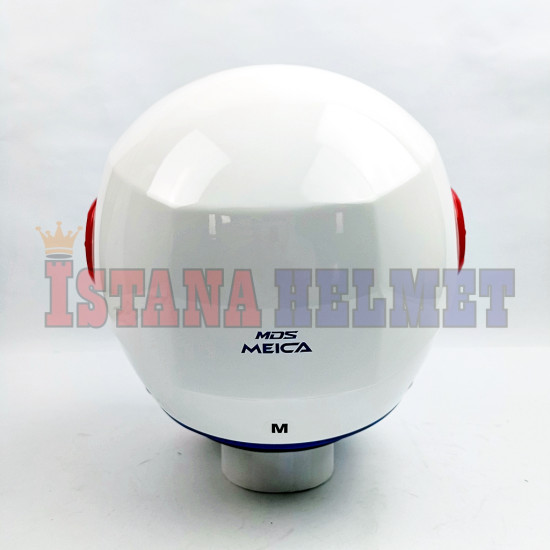MDS MEICA WHITE/F. RED (M)