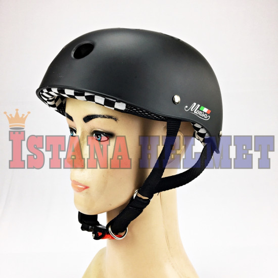 HELM MONSA BIKE BLACK DF (CV)