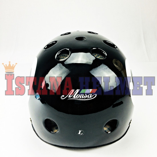 HELM MONSA BIKE # BOLA 8 BK (CV)
