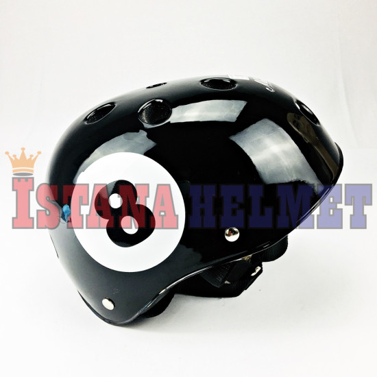 HELM MONSA BIKE # BOLA 8 BK (CV)