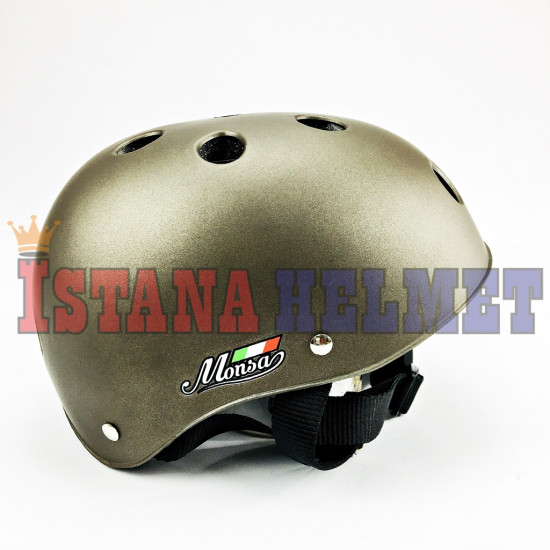 HELM MONSA BIKE GREY DF (CV)