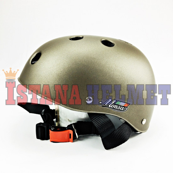 HELM MONSA BIKE GREY DF (CV)