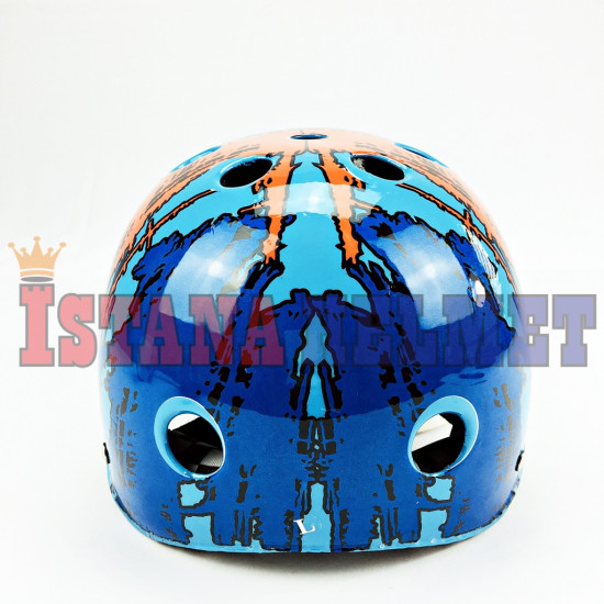 HELM MONSA BIKE # HURICANE L.BL (CV)